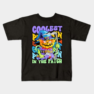 Coolest Pumpkin In The Patch Kids T-Shirt